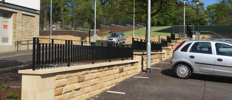 Natural Stone Wall Balgrayhill Road